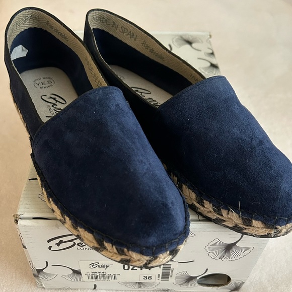 Betty London | handmade Spanish leather espadrilles | NIB NWT New | 36 UK 6 US - Picture 6 of 11